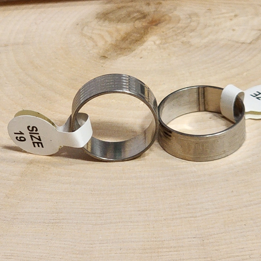 Stainless steel ring Unisex/ Roman numbers/ NWT - Picture 6 of 7